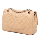 Medium Classic Lambskin Double Flap